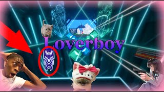 Loverboy by AWall BeatSaber Map Showcase ss pass [upl. by Pincince]