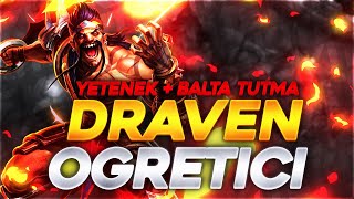 ESKİ DRAVEN BİRİNCİSİNDEN DRAVEN ÖĞRETİCİ REHBERİ YETENEKLER BALTA TUTMAKİTE  Çirkin Maske [upl. by Utter]