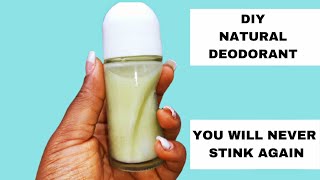 NATURAL DEODORANT That WORKS  DIY DEODORANT Recipe For Body Odor [upl. by Lamb]