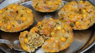 New Wheat Flour BreakfastSnack you never tried before  Steamed Wheat Flour Vada  Atta Ka Nashta [upl. by Eceinwahs706]