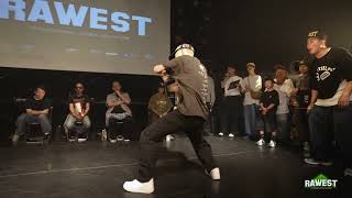 Baby Slow vs Flame  RAWEST vol1 ALLAGE BEST4  Osaka Japan Dance Battle [upl. by Downs]