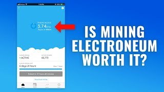 Is Crypto Mining Electroneum Worth it ETN [upl. by Neila41]