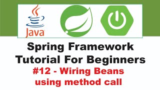 Spring Framework Tutorial for beginners 12 [upl. by Cara200]