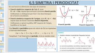 Funcions 5  SIMETRIA I PERIODICITAT duna funció [upl. by Auburn]