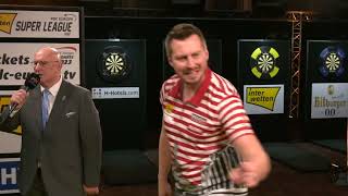 Florian Hempel vs Dragutin Horvat  Quarter Final  Interwetten PDC Europe Super League 2022 🎯 [upl. by Fishback]