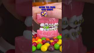 WORST HABITS FOR YOUR TEETH 🦷DONT DO THIS WITH BRACES 👀 ORTHODONTIST REACTS ASMR CRUNCHY [upl. by Lesya]