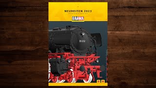 BRAWA Neuheiten 2023 – Modellbahn Katalog Produktübersicht H0 [upl. by Yerbua]