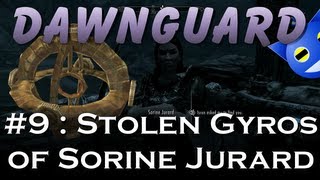 Lets Play Skyrim  Dawnguard  9  Sorine Jurard and the Stole Dwemer Gyros [upl. by Onaireves]