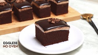 Chocolate Cake  the Luxurious Eggless Chocolate cake recipe melt in mouth [upl. by Prosser838]