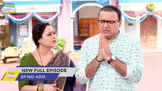 FULL EPISODE 4203 Bhide ko Aaya Bura Sapna Taarak Mehta Ka Ooltah Chashmah  तारक मेहता [upl. by Amsirak]