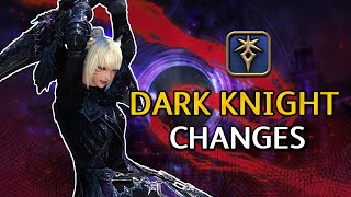 Dark Knight Changes  Dawntrail Media Tour FFXIV [upl. by Onitnelav]