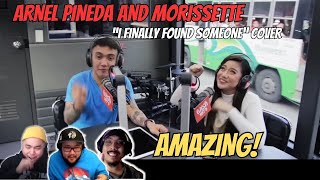 Arnel Pineda and Morissette cover quotI Finally Found Someonequot LIVE on Wish 1075 Bus  Reaction [upl. by Nais]