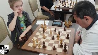 You Wont Believe How Calmly This 6 Year Old Plays Chess [upl. by Cavill]