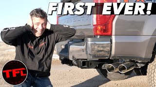 Too Loud or Not Enough Worlds First 73L Godzilla V8 Cat Back Exhaust Mod [upl. by Hennessey]