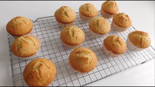 Basic Muffin Recipe  How To Make Muffins Easy Recipe [upl. by Hemphill]