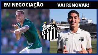 DEREK NEGOCIA COM O SANTOS  JAIR PRÓXIMO DA RENOVAÇÃO [upl. by Ail]