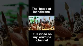 Lego Zulu war the battle of Isandlwana shortsvideo shorts history zulu animation [upl. by Annaiek494]