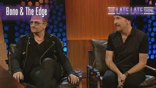 Bono and The Edge Interview and Performance  The Late Late Show [upl. by Reaht608]