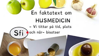 Husmedicin  en faktatext Sfi kurs c [upl. by Bathsheba]