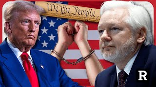 Julian Assange BREAKS silence slams CIA stooge Mike Pompeo and MAGA wolves  Redacted News [upl. by Fernald162]