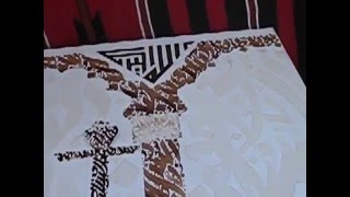 Calligraphe Hussein KOURDI et le tableau Alsultan [upl. by Nehgem183]