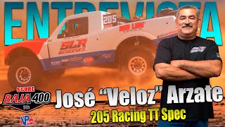 Crónicas del Desierto ft José “Veloz” Arzate 205 Racing TT Spec previo Baja 400 [upl. by Jemina]