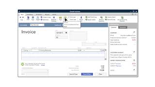 QuickBooks Desktop Payments Send an Invoice with a Pay Now Option [upl. by Drahser]