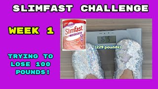 Slimfast 321 Weight Loss Challenge with Results [upl. by Ativet678]