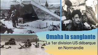 Omaha la Sanglante la 1er division US débarque en Normandie DDay5 6juin1944 omahabeach [upl. by Anaibaf]