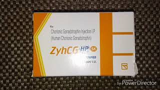 HCG 5000 IU  Human Chorionic Gonadotrophin Injection Uses Side Effects Composition Price [upl. by Larcher183]