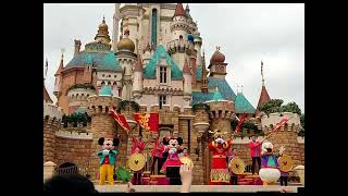 Wonderful Show Of Mickey Mouse Year Of The Dragon Celebration 2024 disneyland cesvlog8259 hk [upl. by Arnaldo]