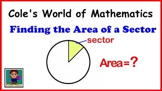 Finding the Area of a Sector ❖ Geometry ❖ Trigonometry ❖ PreCalculus [upl. by Noseimaj]