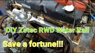 Ford Escort MK1 Zetec water rail DIY Car Restoration [upl. by Eanad930]