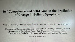 Study summary what helps with reducing bulimia [upl. by Anatniuq]