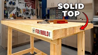 Building a Sturdy Workbench with Cheap Wood [upl. by Dhiren]