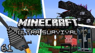 Minecraft Ultra Modded Survival Ep 61  MOBZILLA [upl. by Nosnaj]