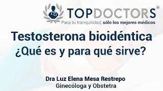 Testosterona bioidéntica ¿Qué es y para qué sirve [upl. by Saisoj812]