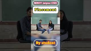 MNIT jaipur CSE branch placement mnit placement cseplacements NIT iit iitbombay [upl. by Dahlstrom]