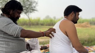 Best Pakistani Head and Back Massage With Bengali  Asmr sleep Sound Therapy asmr [upl. by Dlaregztif]