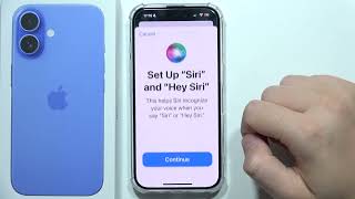 iPhone 16 How to Turn On Hey Siri [upl. by Teagan]