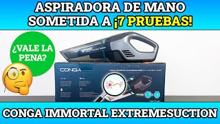 Review Aspiradora de Mano Cecotec Conga Immortal ExtremeSuction [upl. by Kosak312]