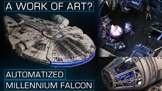 Star Wars Millennium Falcon automatized model  Altaya  Deagostini [upl. by Branham134]