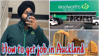 Woolworths job in Auckland 🇳🇿 how to get job  international student  New Zealand  Australia [upl. by Stefa939]