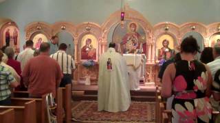 Maronite Liturgy at St Ann Melkite Catholic Church in Waterford CT [upl. by Karrah975]