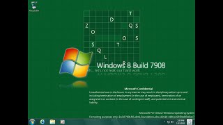 Taking a look at Windows 8 Build 7908 [upl. by Kynan]