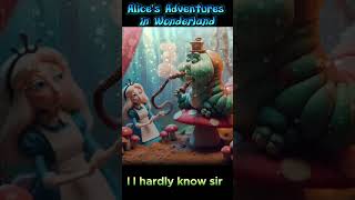 Alices Adventures in wonderland  A Mysterious Encounter Alice Meets the Caterpillar shorts [upl. by Cecilio462]