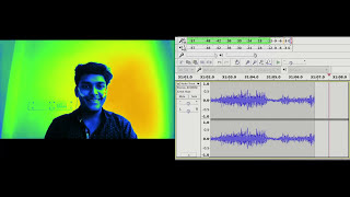 Facial muscle EMGelectromyograph activities with orignal audio [upl. by Lemra493]