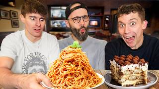 Italian food in NYC is better than Italy ft Babish [upl. by Atneuqal311]