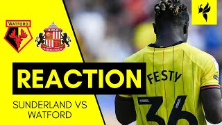 Watford 21 Sunderland  Match Reaction [upl. by Lucania]