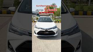 Certified Used Toyota Altis Grande 18 X 2024 is Readily Available Sukkur Toyota [upl. by Assirahs]